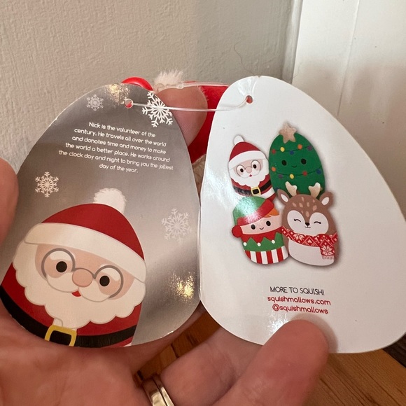 NWT Santa Squishmallows clip - Picture 5 of 5
